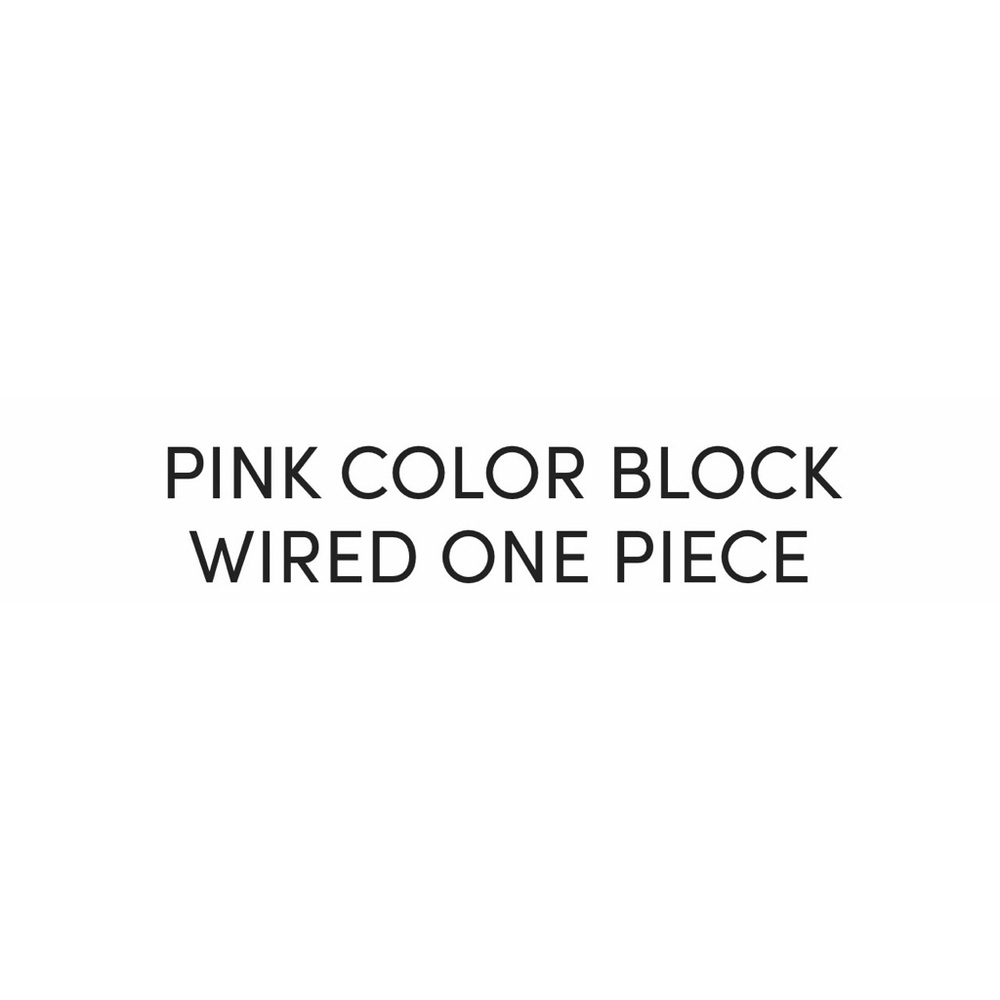 Torrid Underwire Pink Color Block One-Piece Swimsuit NWT SZ 1 DD-DDD/2DD-F - Picture 14 of 14
